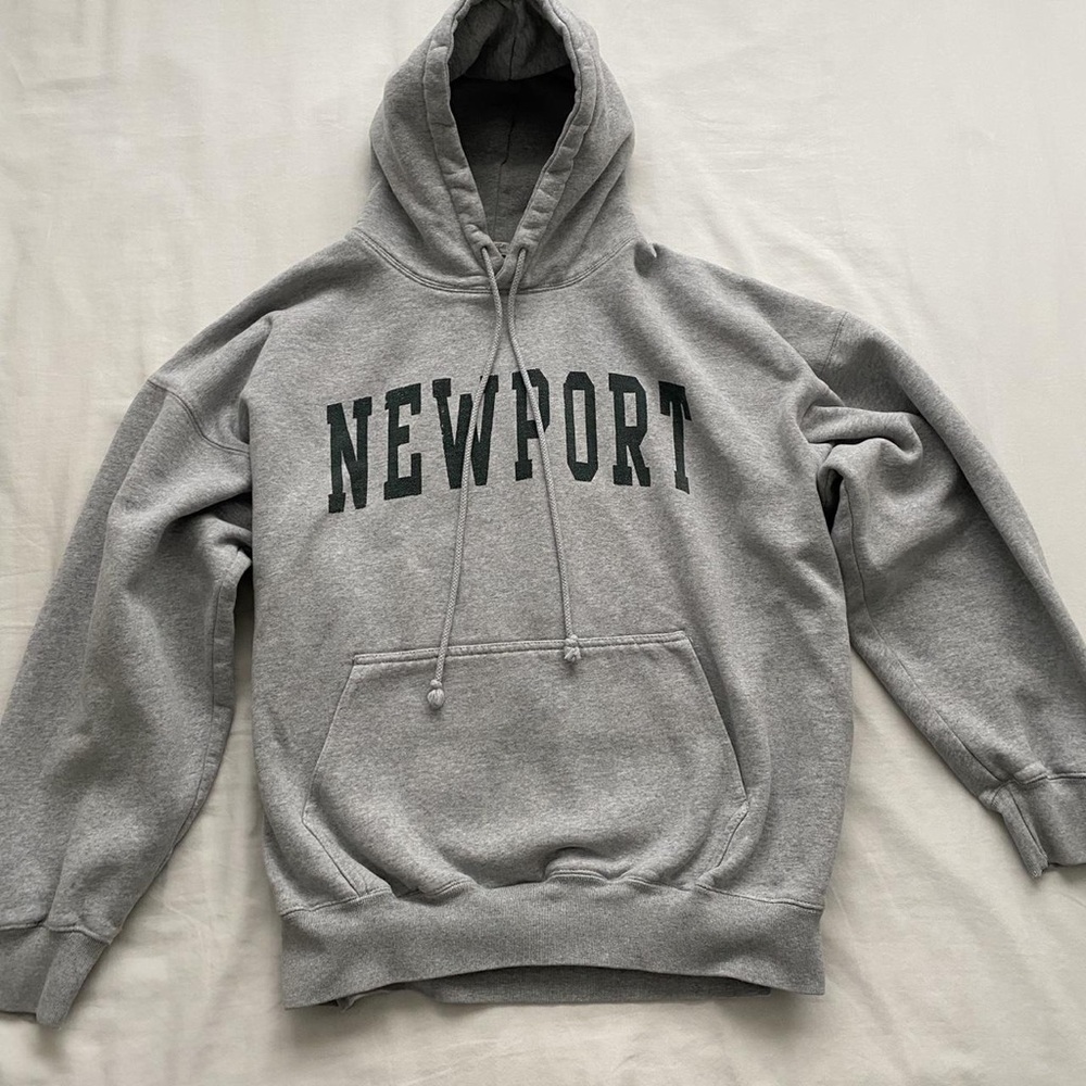 Brandy Melville Heather Gray Newport Hoodie